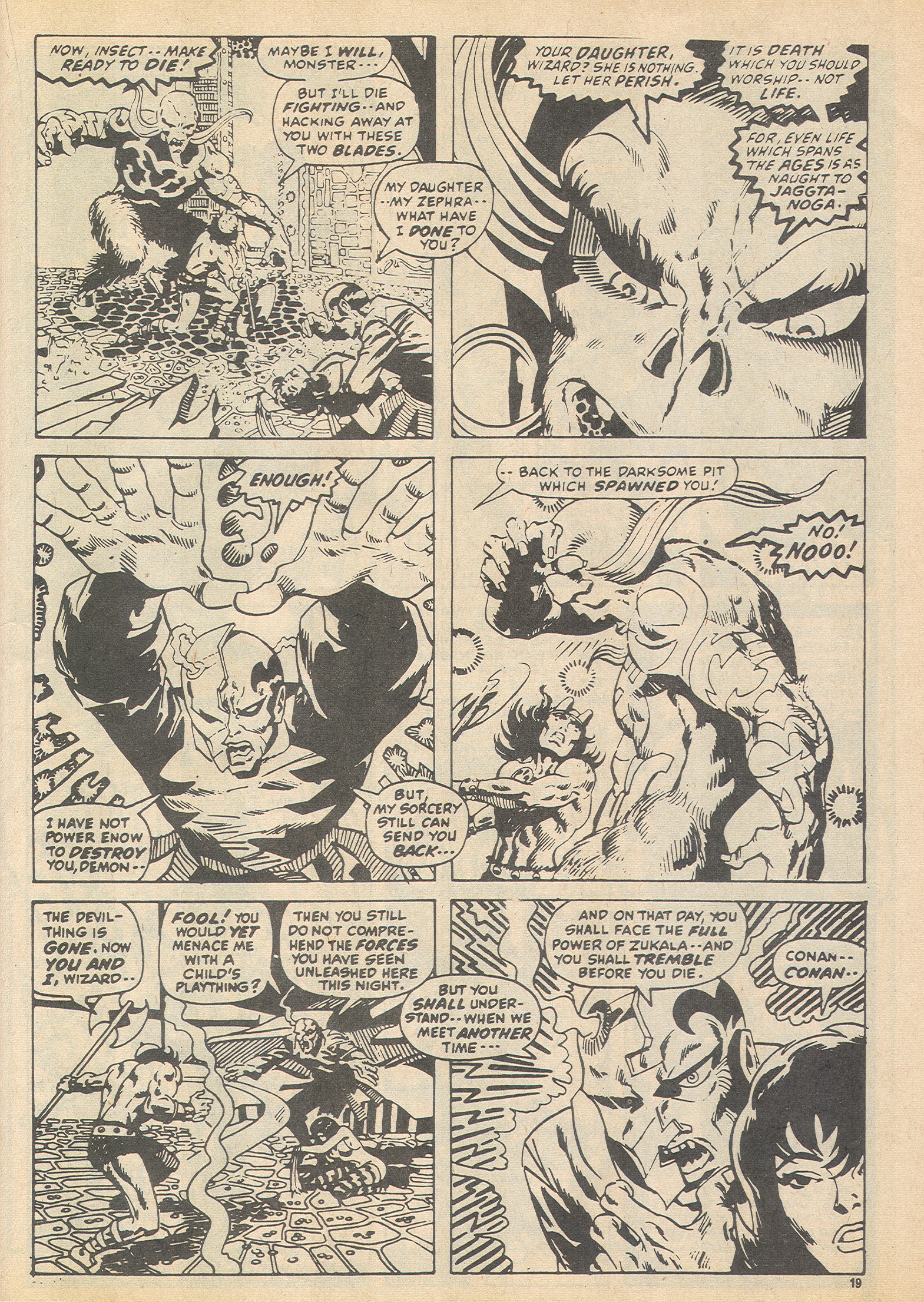 Read online The Savage Sword of Conan (1975) comic -  Issue #5 - 19