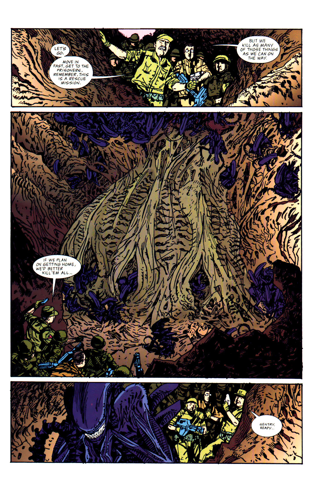 Read online Aliens: Survival comic -  Issue #3 - 3