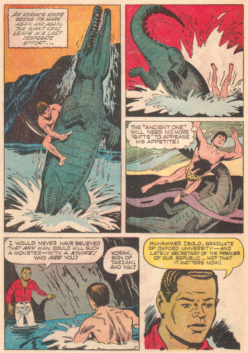 Read online Korak, Son of Tarzan (1964) comic -  Issue #17 - 8