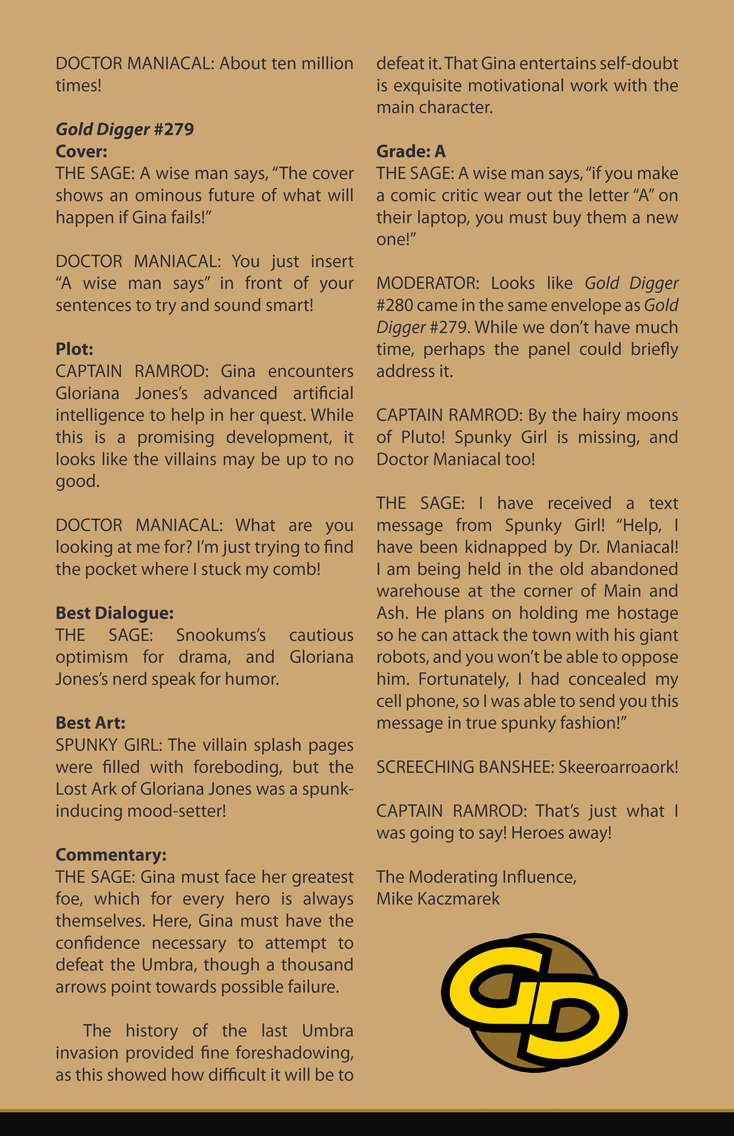 Read online Gold Digger (1999) comic -  Issue #283 - 27