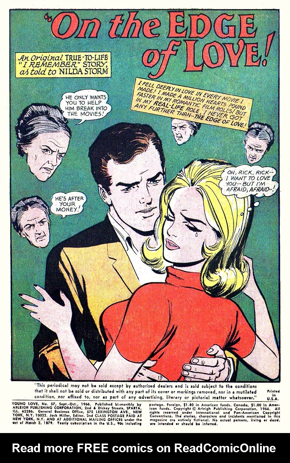 Read online Young Love (1963) comic -  Issue #57 - 3
