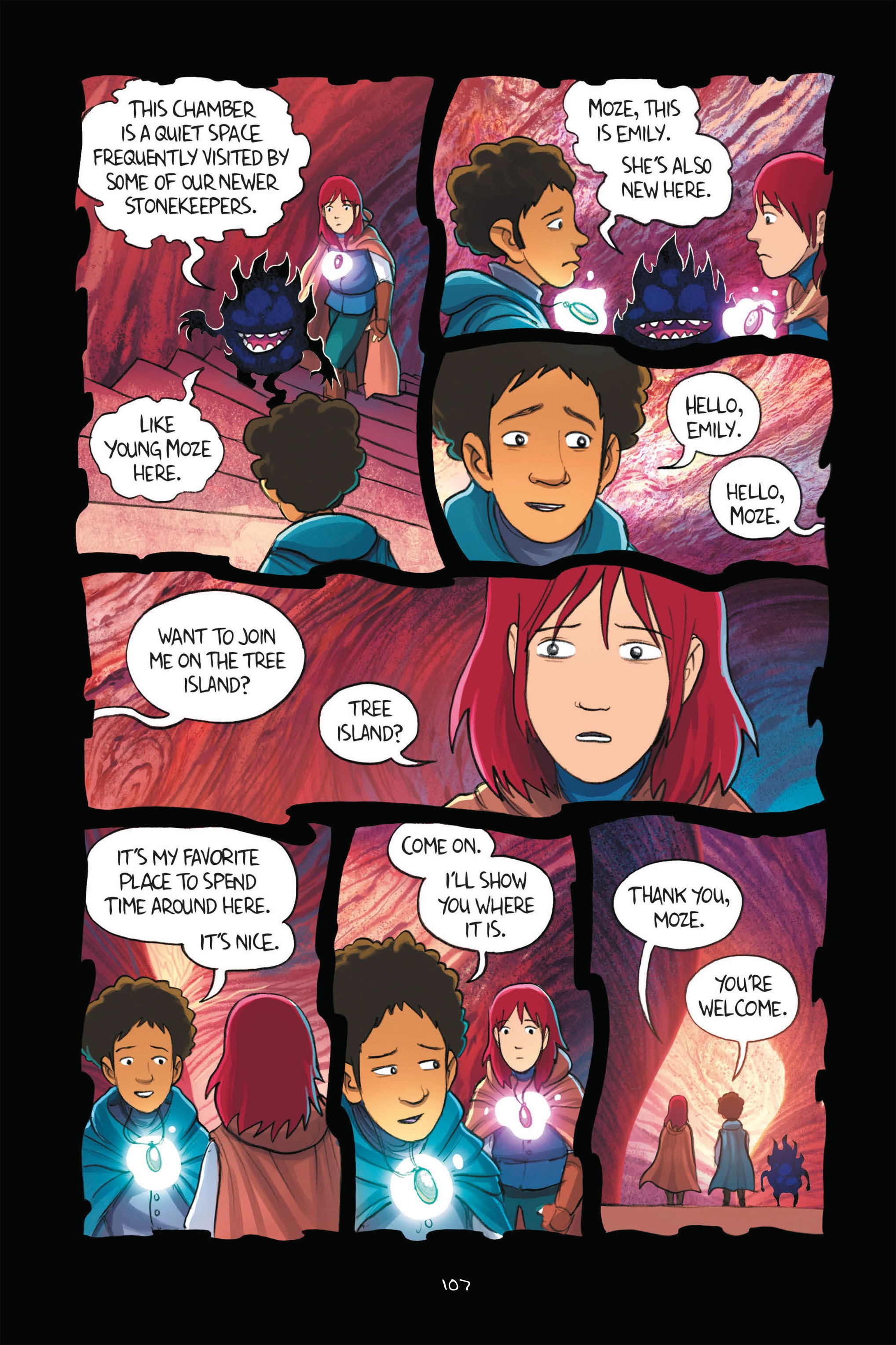 Read online Amulet comic -  Issue #8 - 108