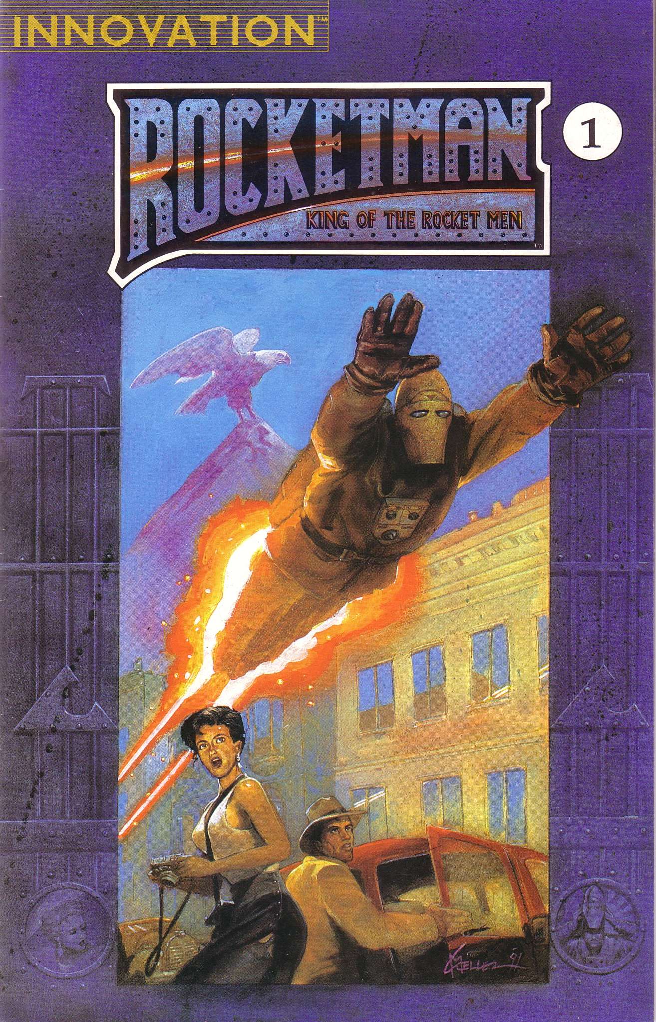 Read online Rocket Man: King of the Rocket Men comic -  Issue #1 - 1