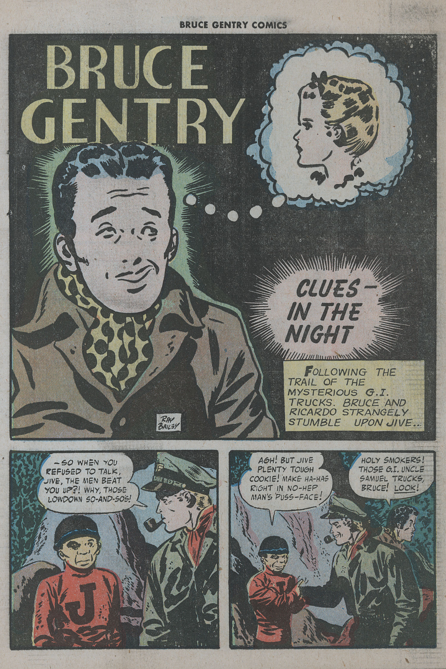 Read online Bruce Gentry comic -  Issue #3 - 3