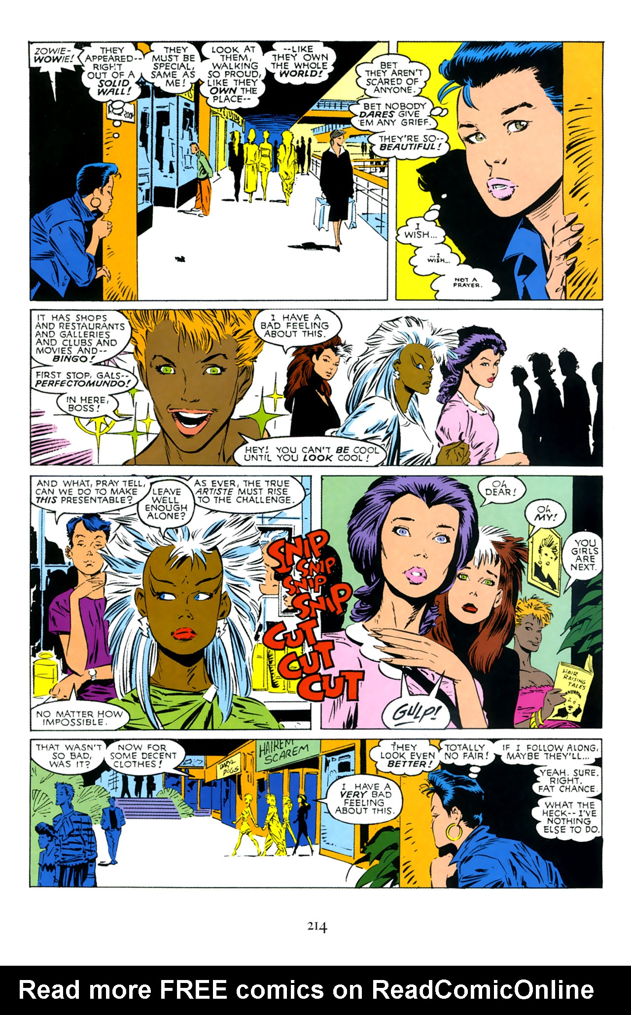 Read online Women of Marvel (2006) comic -  Issue # TPB 1 - 215