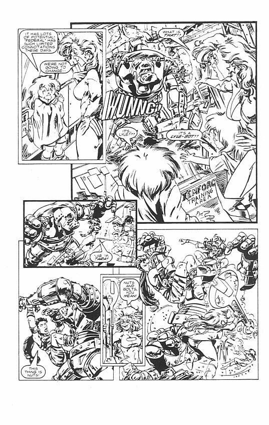 Read online Femforce Uncut comic -  Issue # Full - 38