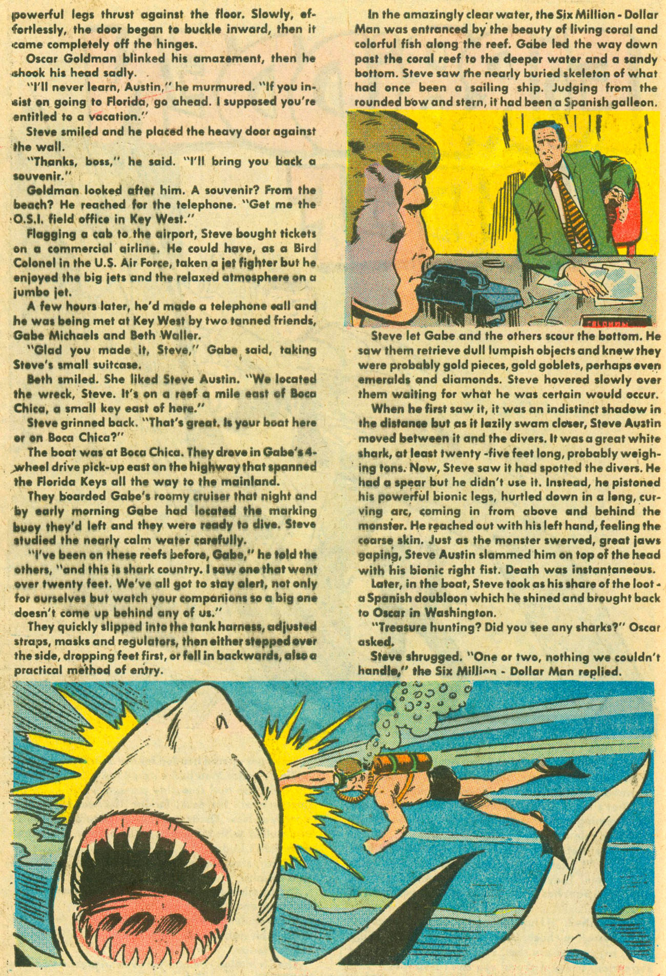 Read online The Six Million Dollar Man [comic] comic -  Issue #3 - 32