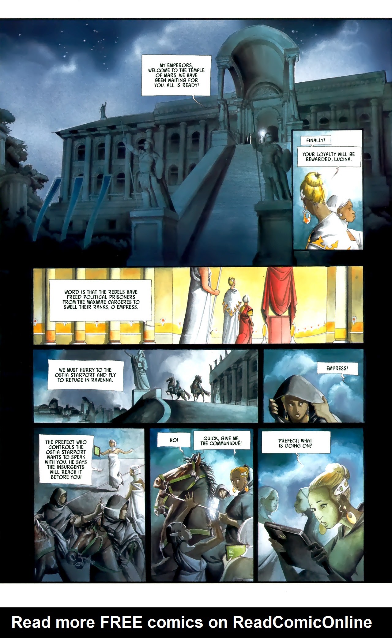 Read online Scourge Of The Gods: The Fall comic -  Issue #2 - 18