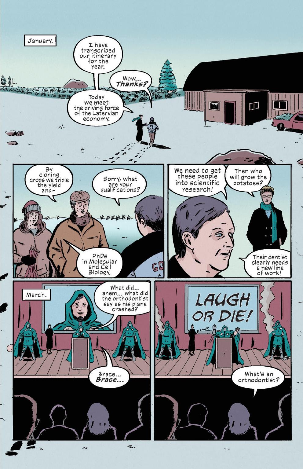 Read online Bob Doom: Dominic Archer & Marc KZ comic -  Issue # Full - 7