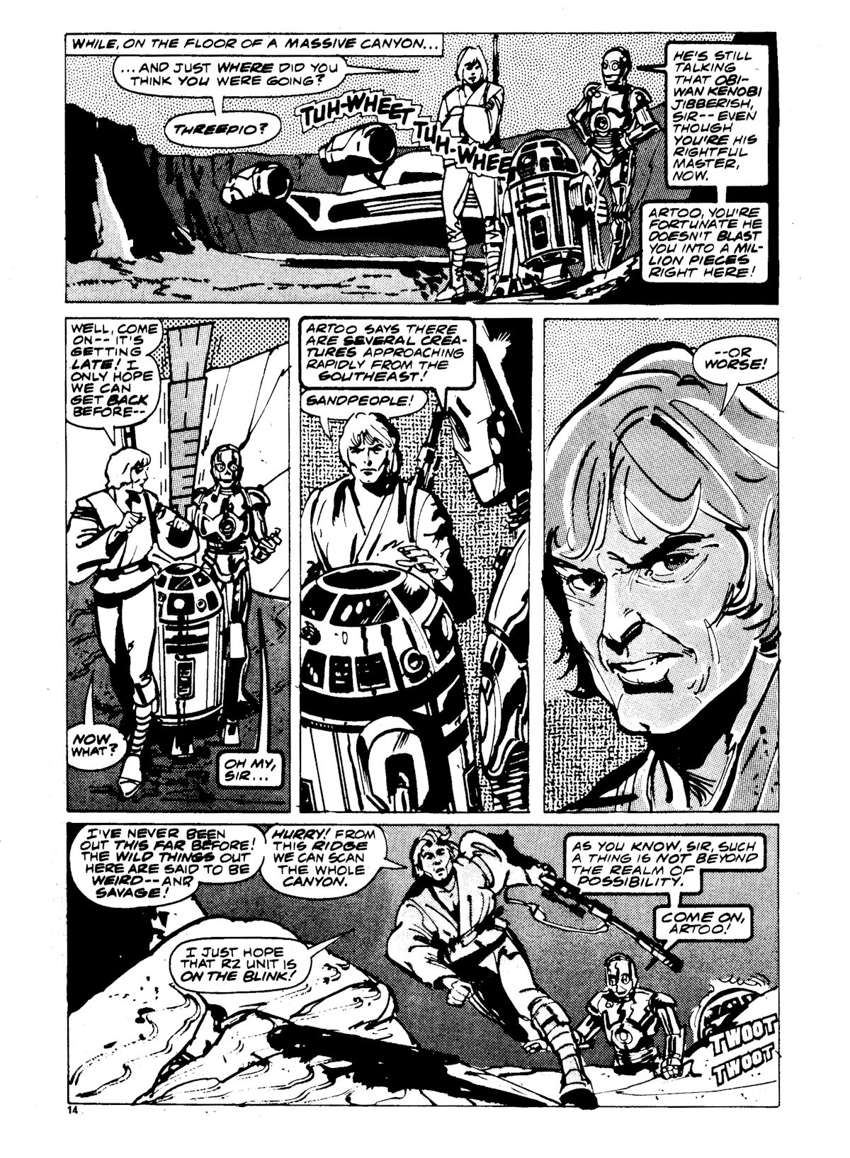 Read online Star Wars Weekly comic -  Issue #2 - 14