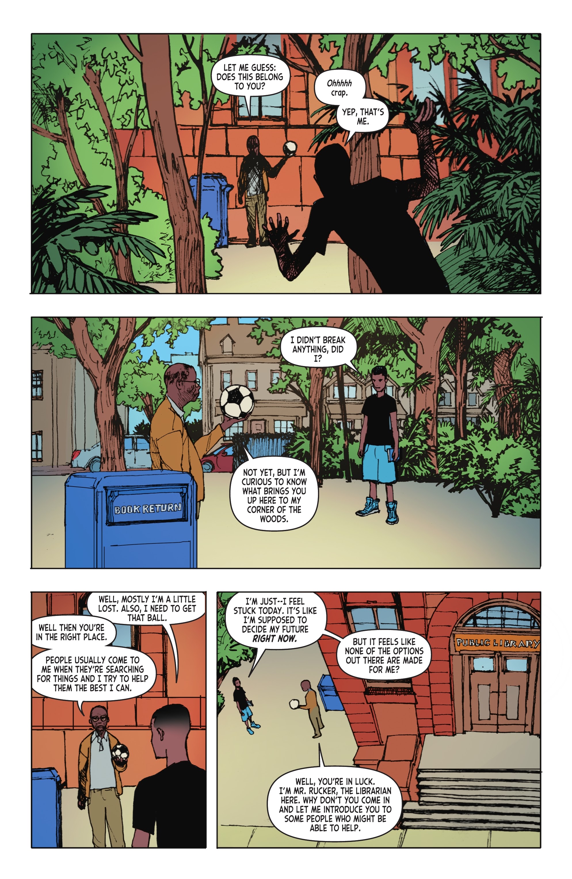 Read online Represent! comic -  Issue #9 - 10