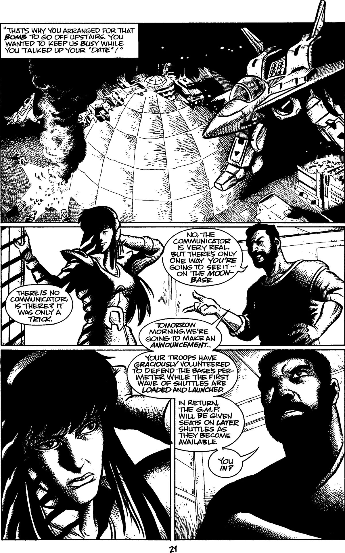 Read online Robotech: Invid War comic -  Issue #17 - 27