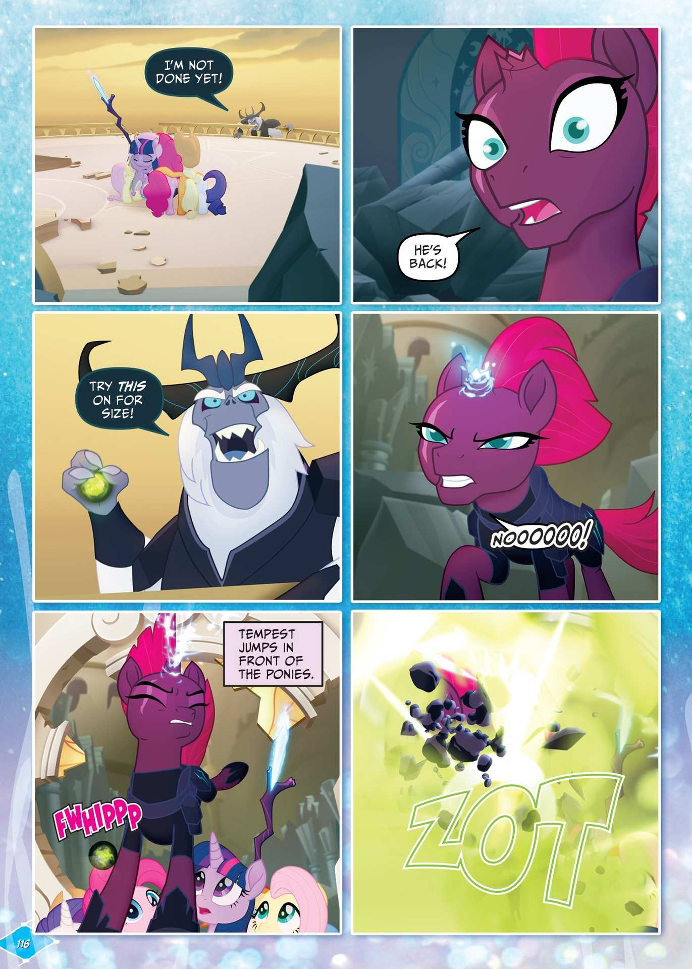 Read online My Little Pony: The Movie Adaptation comic -  Issue # TPB - 117