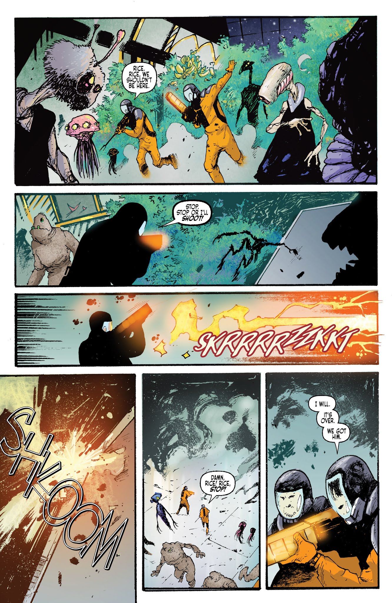 Read online Port of Earth comic -  Issue #8 - 16