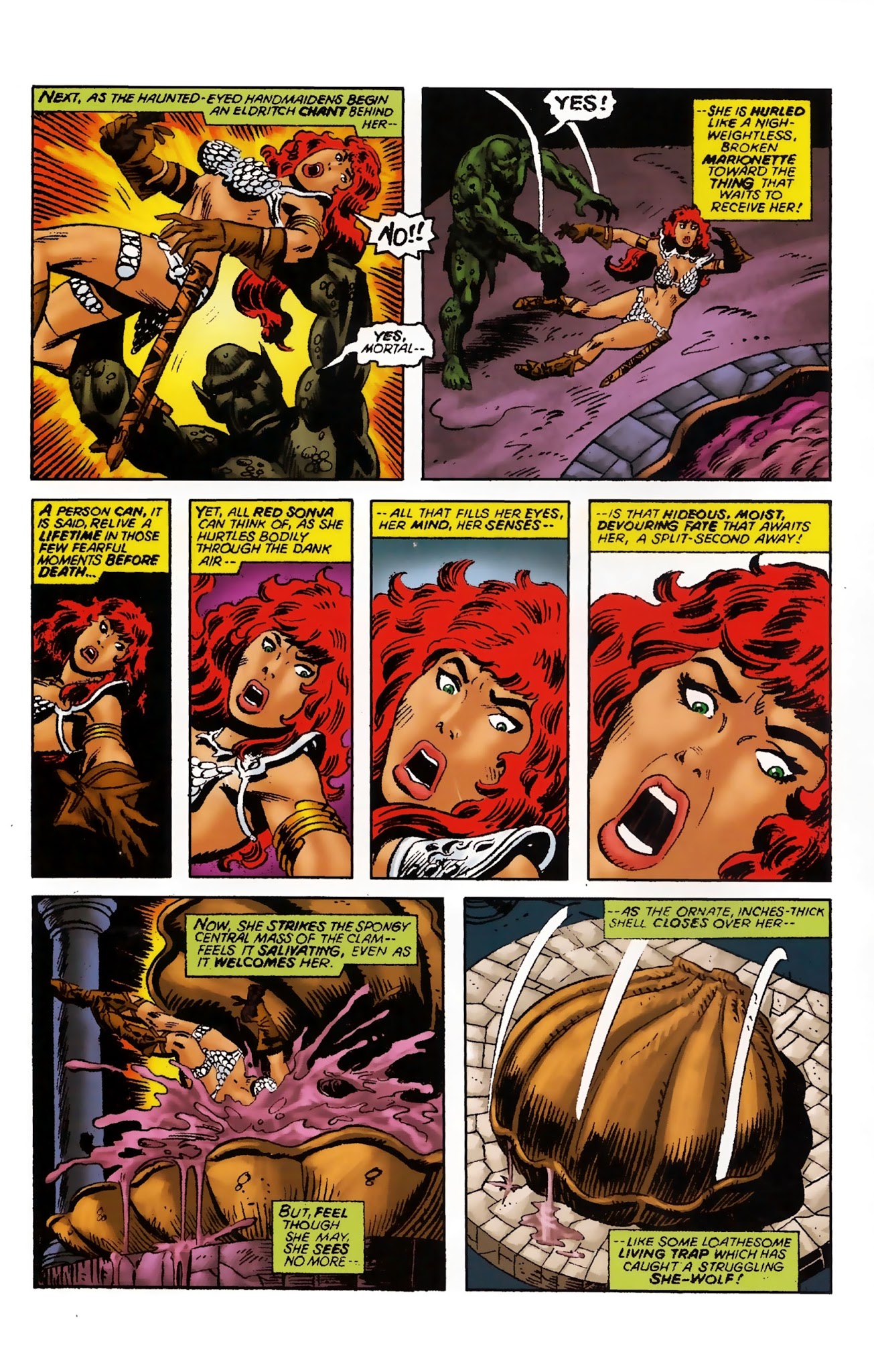 Read online The Adventures of Red Sonja comic -  Issue # TPB 3 - 118