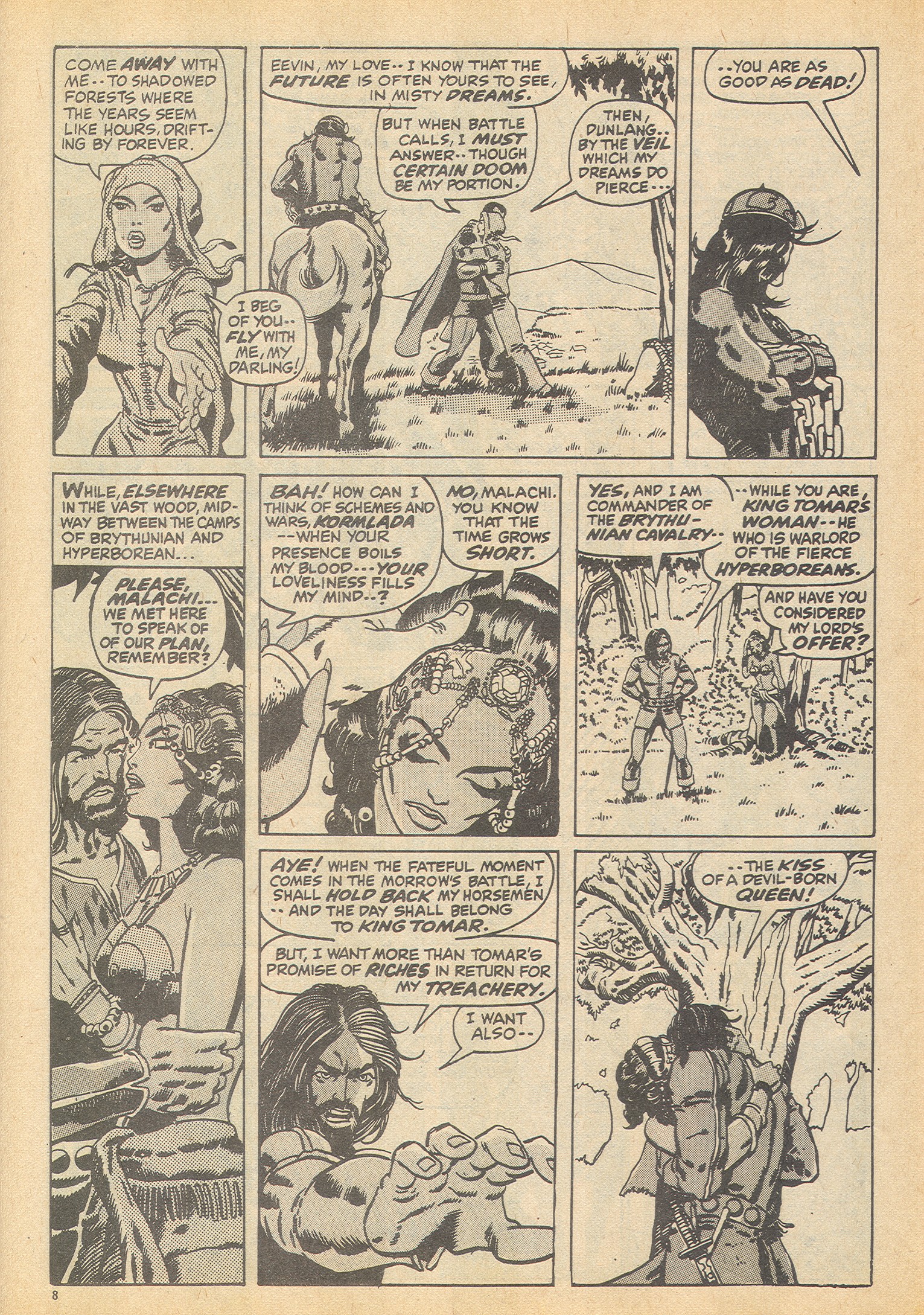 Read online The Savage Sword of Conan (1975) comic -  Issue #3 - 8