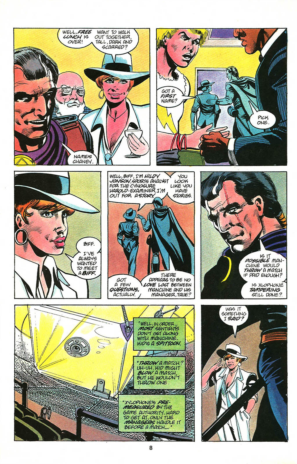 Read online Grimjack comic -  Issue #42 - 10