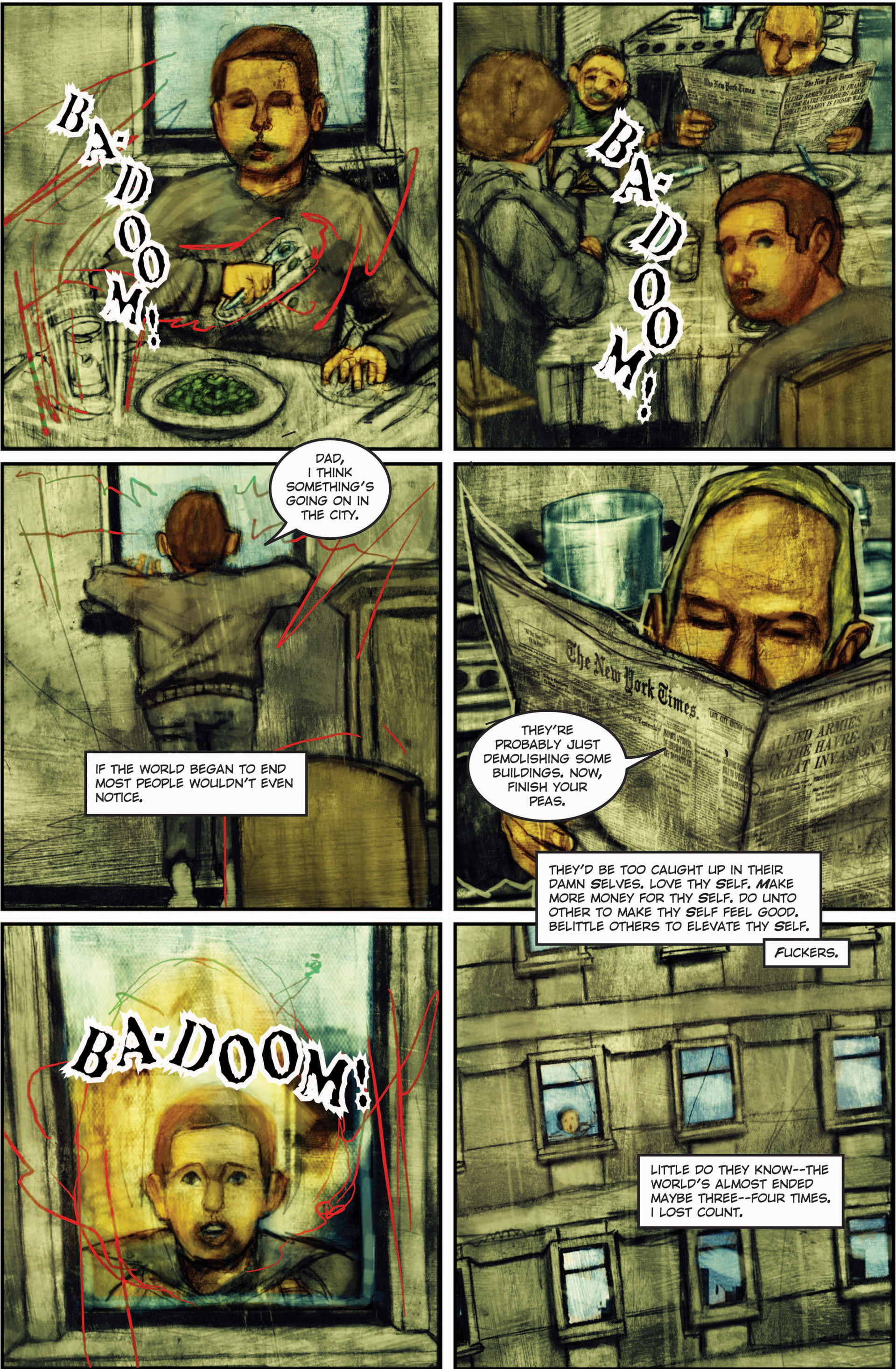 Read online Trenchcoats, Cigarettes and Shotguns comic -  Issue #3 - 3