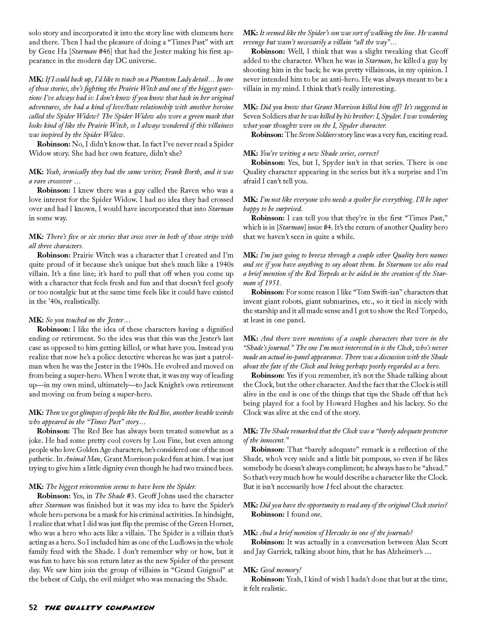 Read online The Quality Companion comic -  Issue # TPB (Part 2) - 19