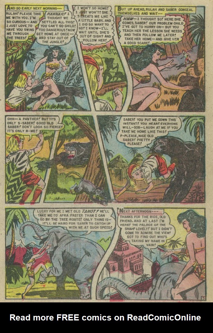 Read online Rulah - Jungle Goddess comic -  Issue #24 - 23