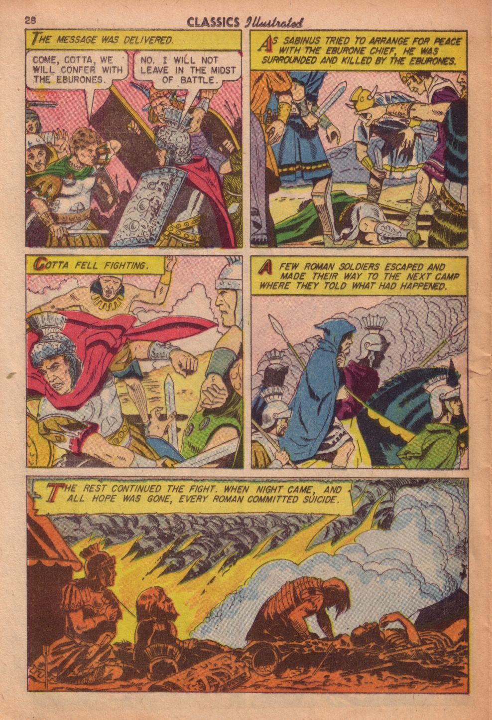 Read online Classics Illustrated comic -  Issue #130 - 30