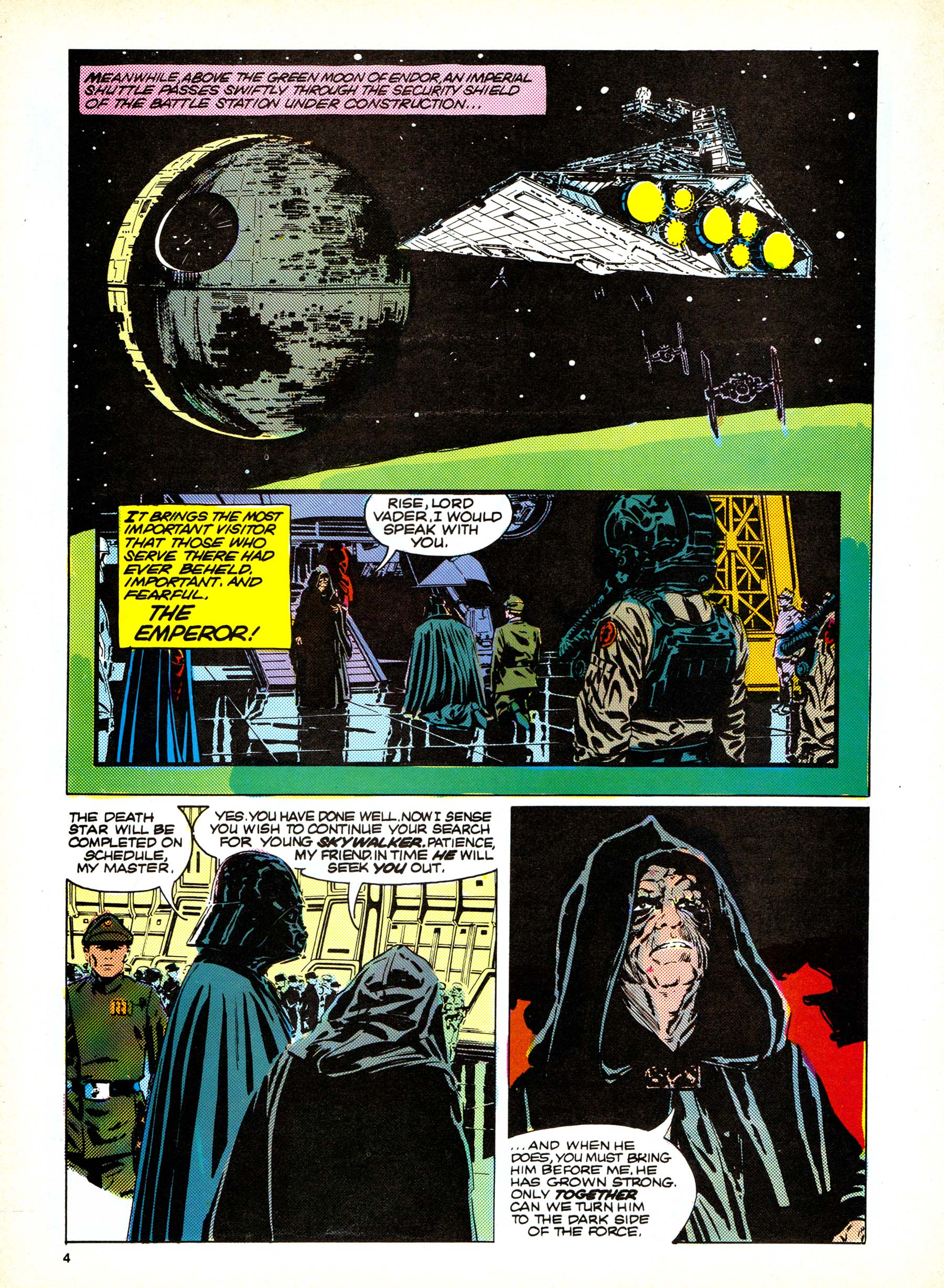 Read online Return of the Jedi comic -  Issue #152 - 4