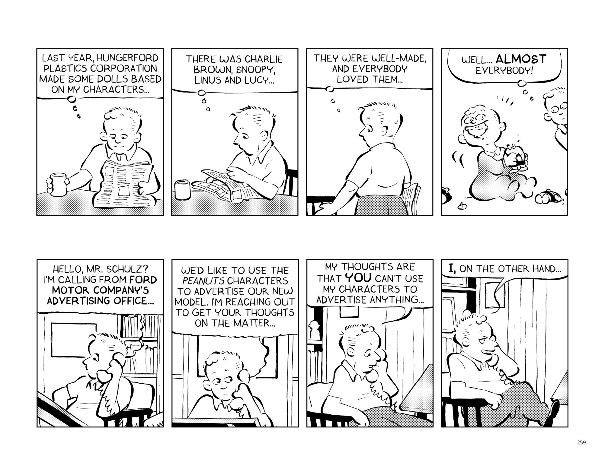 Read online Funny Things: A Comic Strip Biography of Charles M. Schulz comic -  Issue # TPB (Part 3) - 62