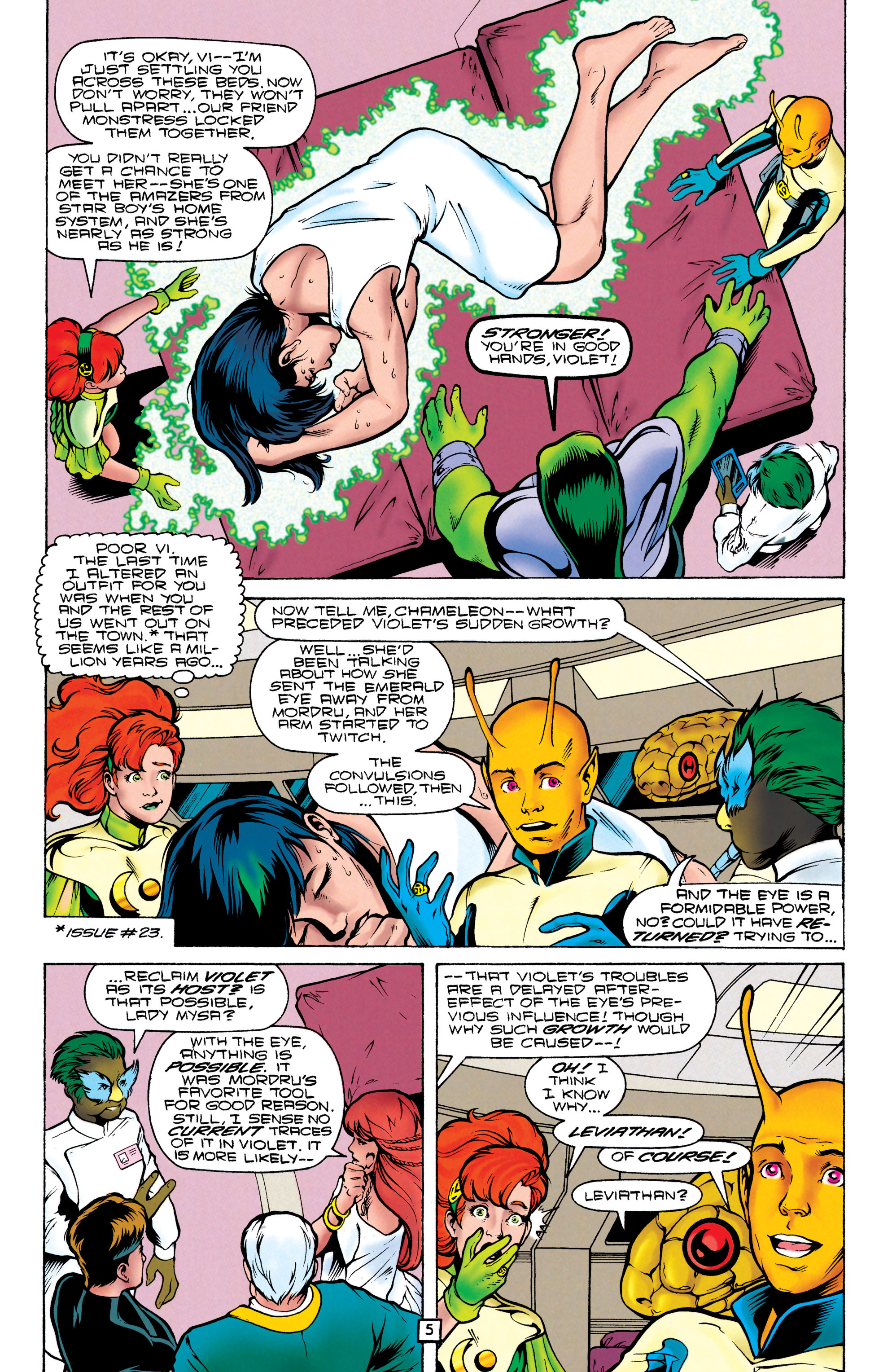Read online Legionnaires comic -  Issue #52 - 5
