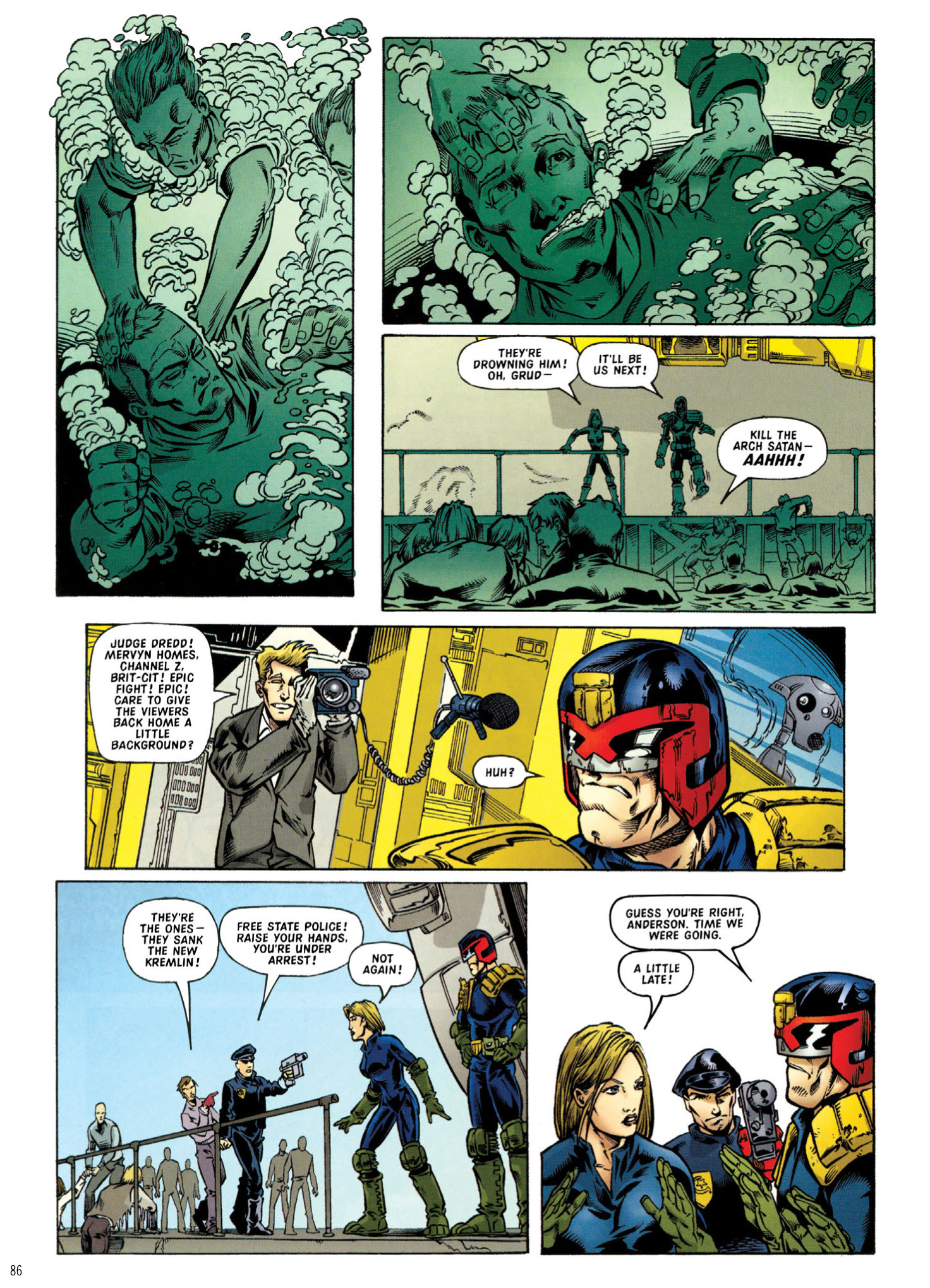 Read online Judge Dredd: The Complete Case Files comic -  Issue # TPB 30 - 88