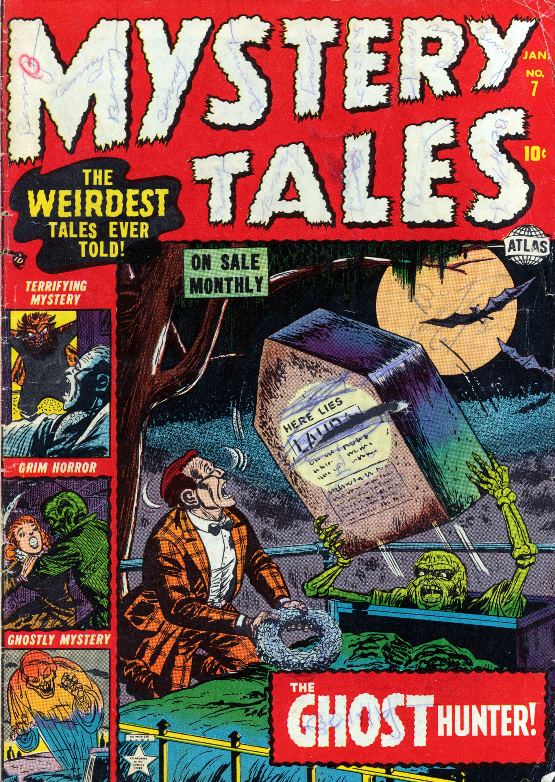 Read online Mystery Tales comic -  Issue #7 - 2
