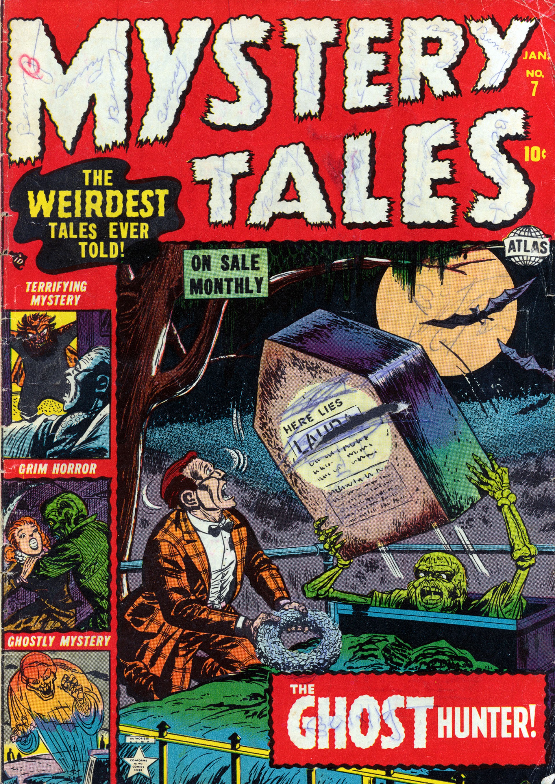 Read online Mystery Tales comic -  Issue #7 - 2