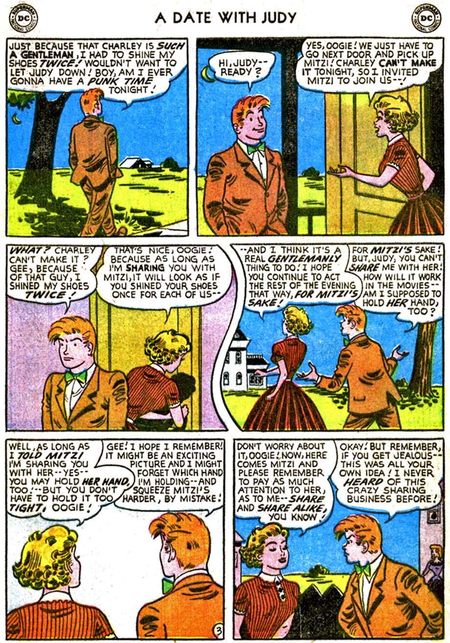 Read online A Date with Judy comic -  Issue #51 - 5