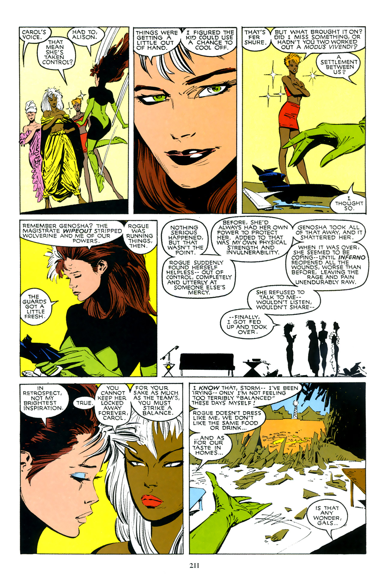Read online Women of Marvel (2006) comic -  Issue # TPB 1 - 212
