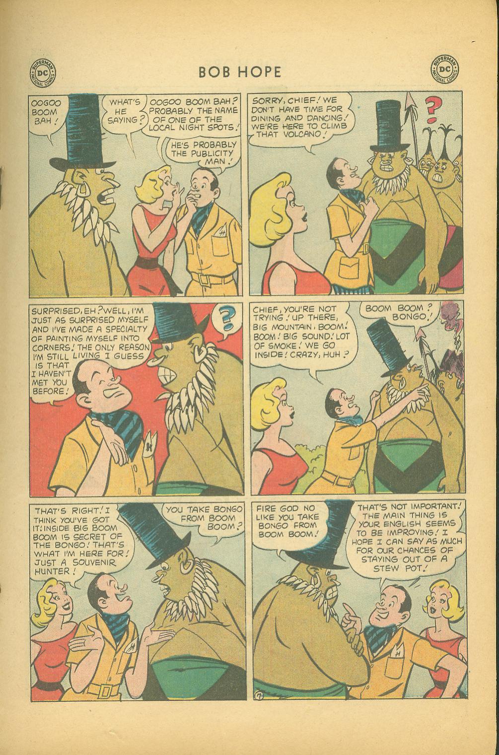 Read online The Adventures of Bob Hope comic -  Issue #55 - 19