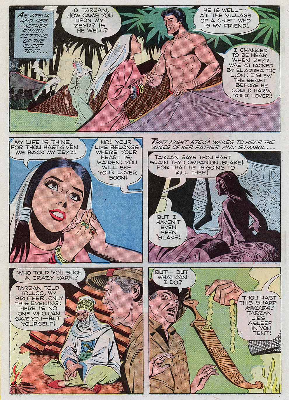 Read online Tarzan (1962) comic -  Issue #176 - 22