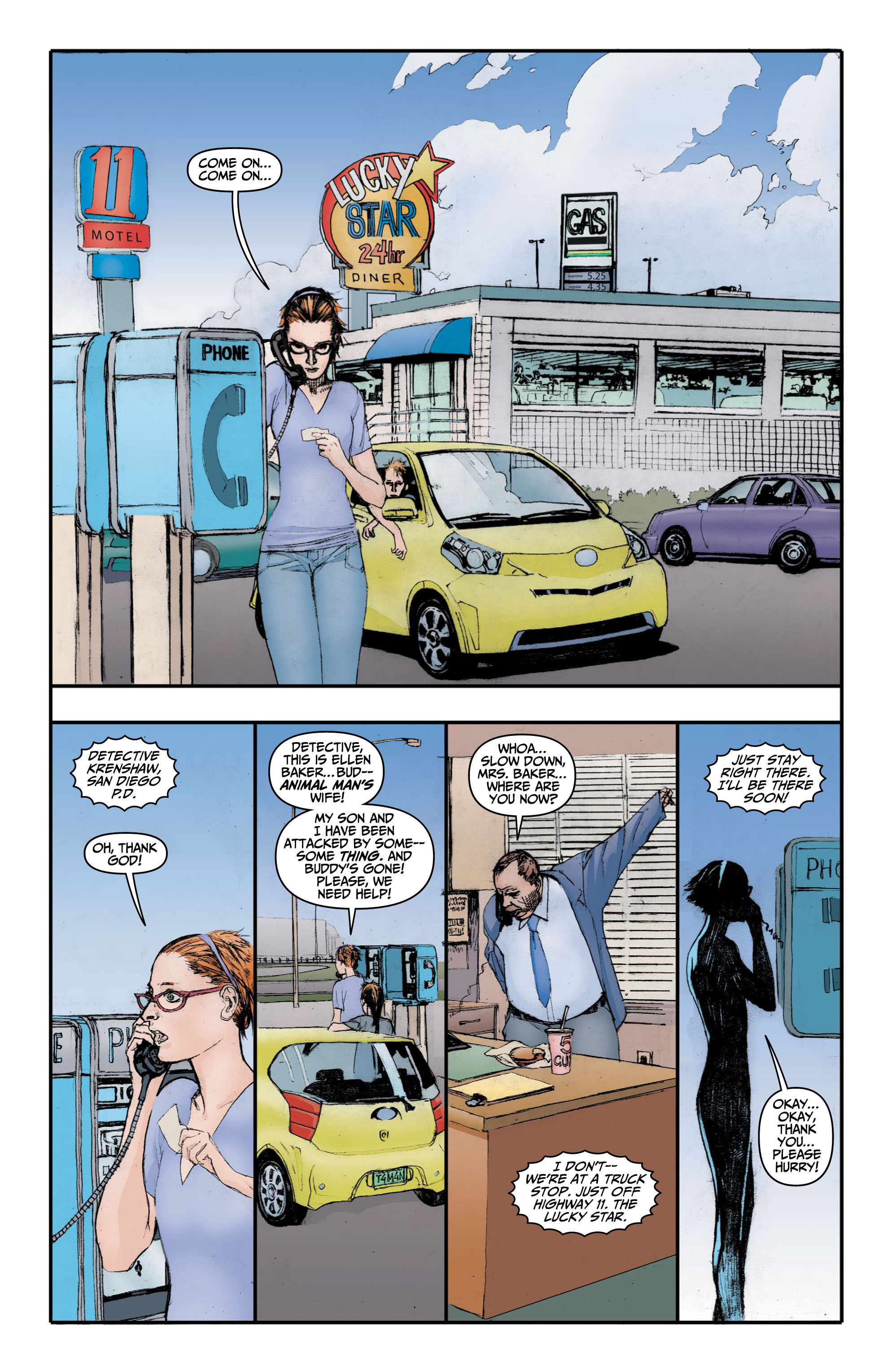 Read online Animal Man: The Hunt comic -  Issue # TPB - 61