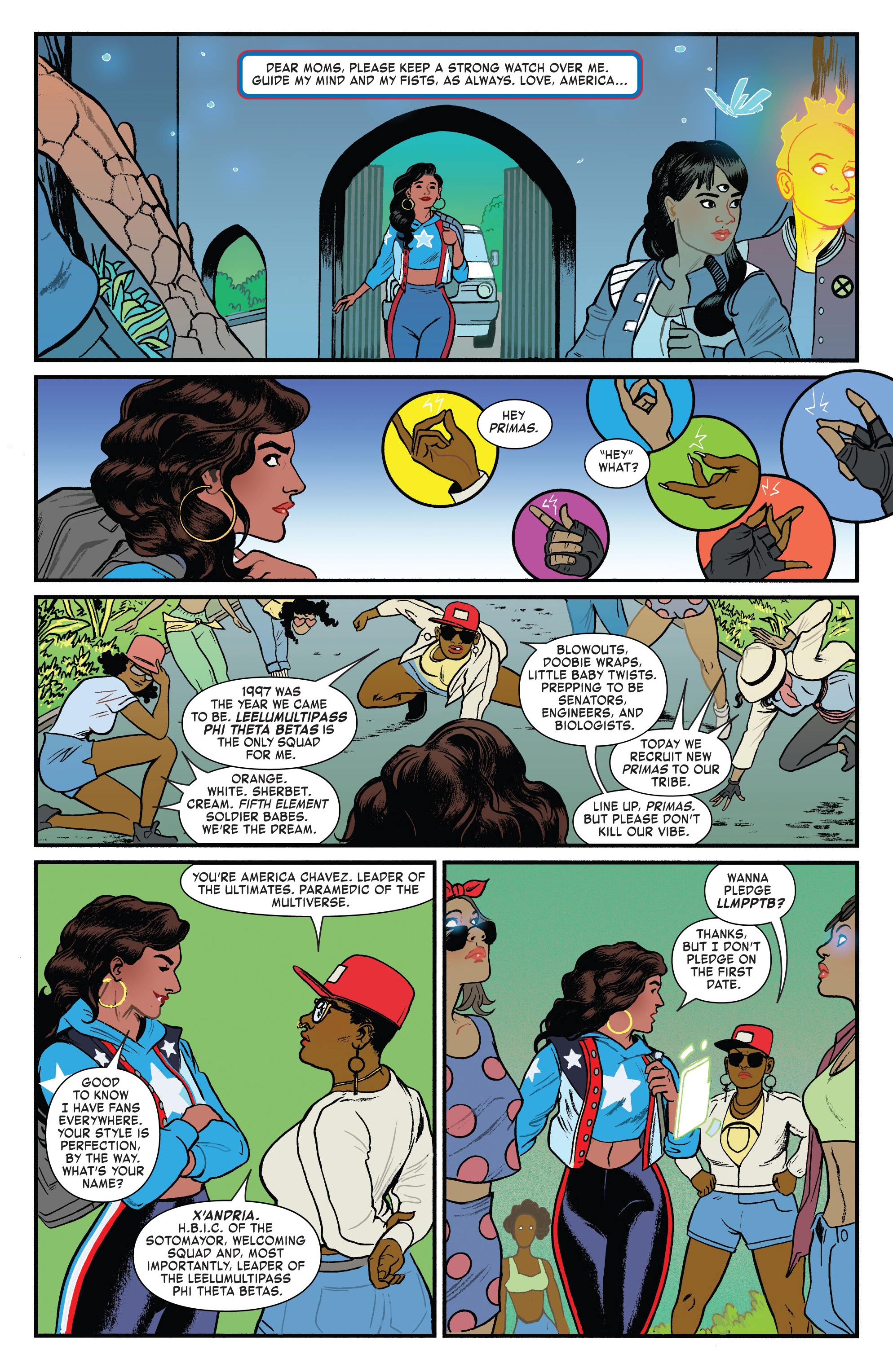 Read online Marvel-Verse: America Chavez comic -  Issue # TPB - 51