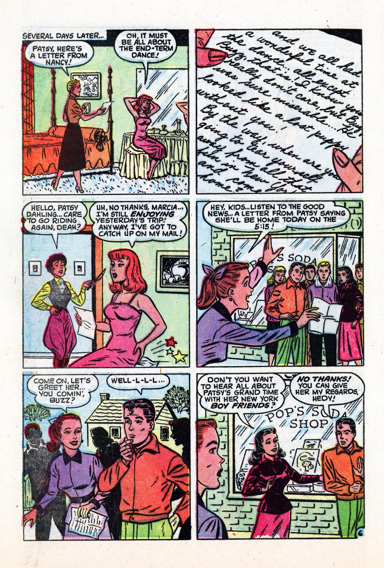 Read online Patsy Walker comic -  Issue #52 - 8