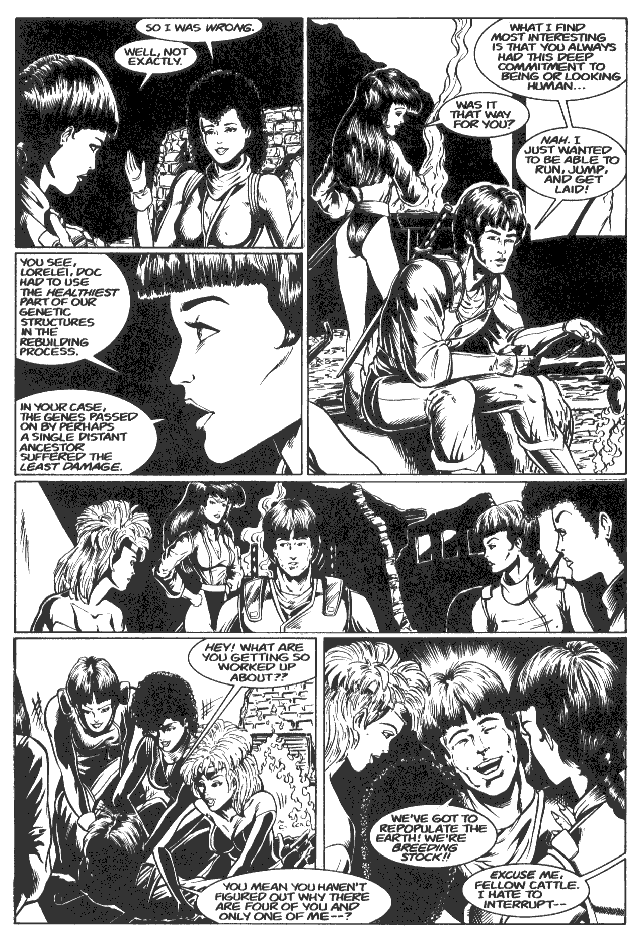 Read online Ex-Mutants (1986) comic -  Issue #1 - 31