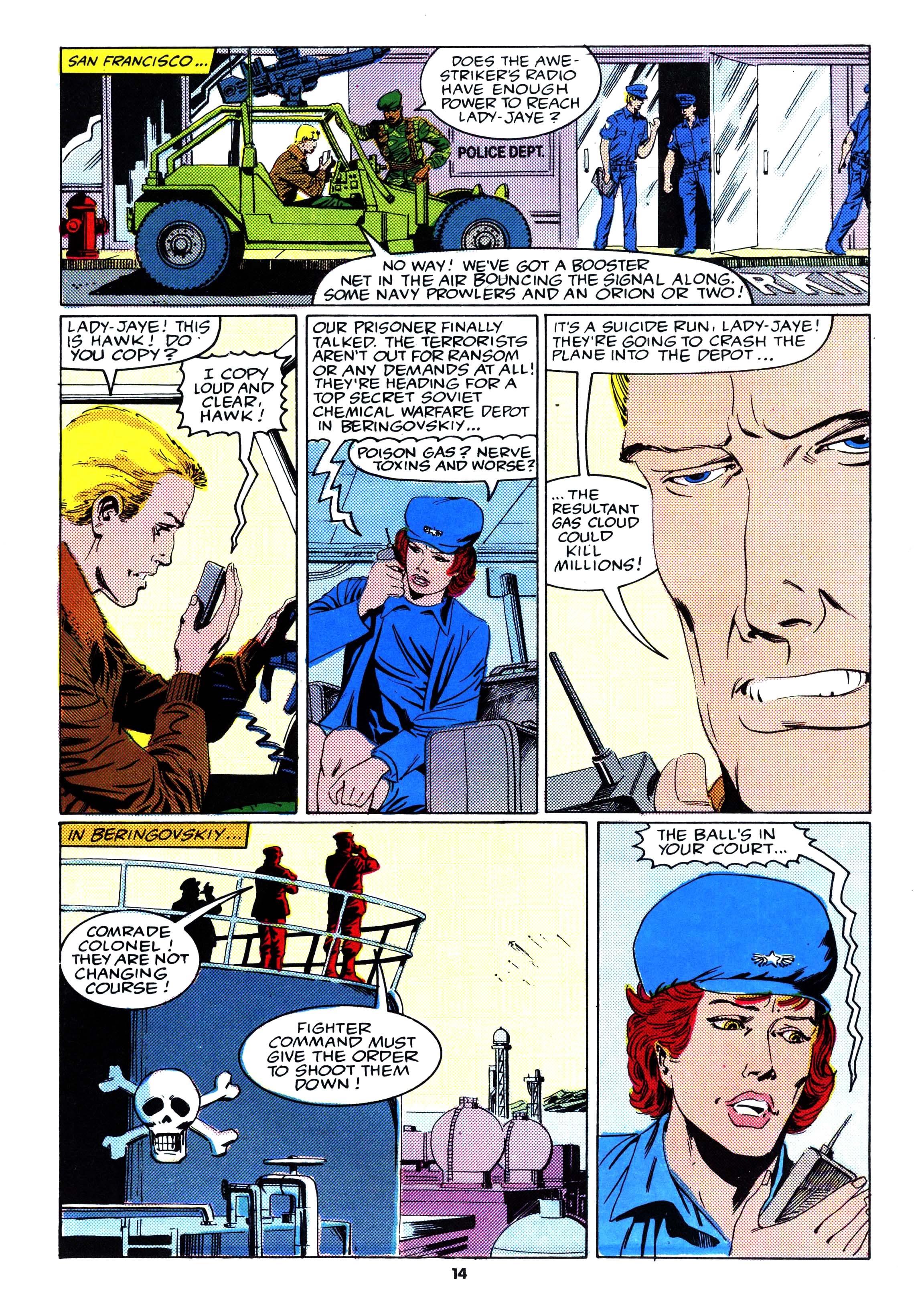 Read online Action Force comic -  Issue #2 - 14
