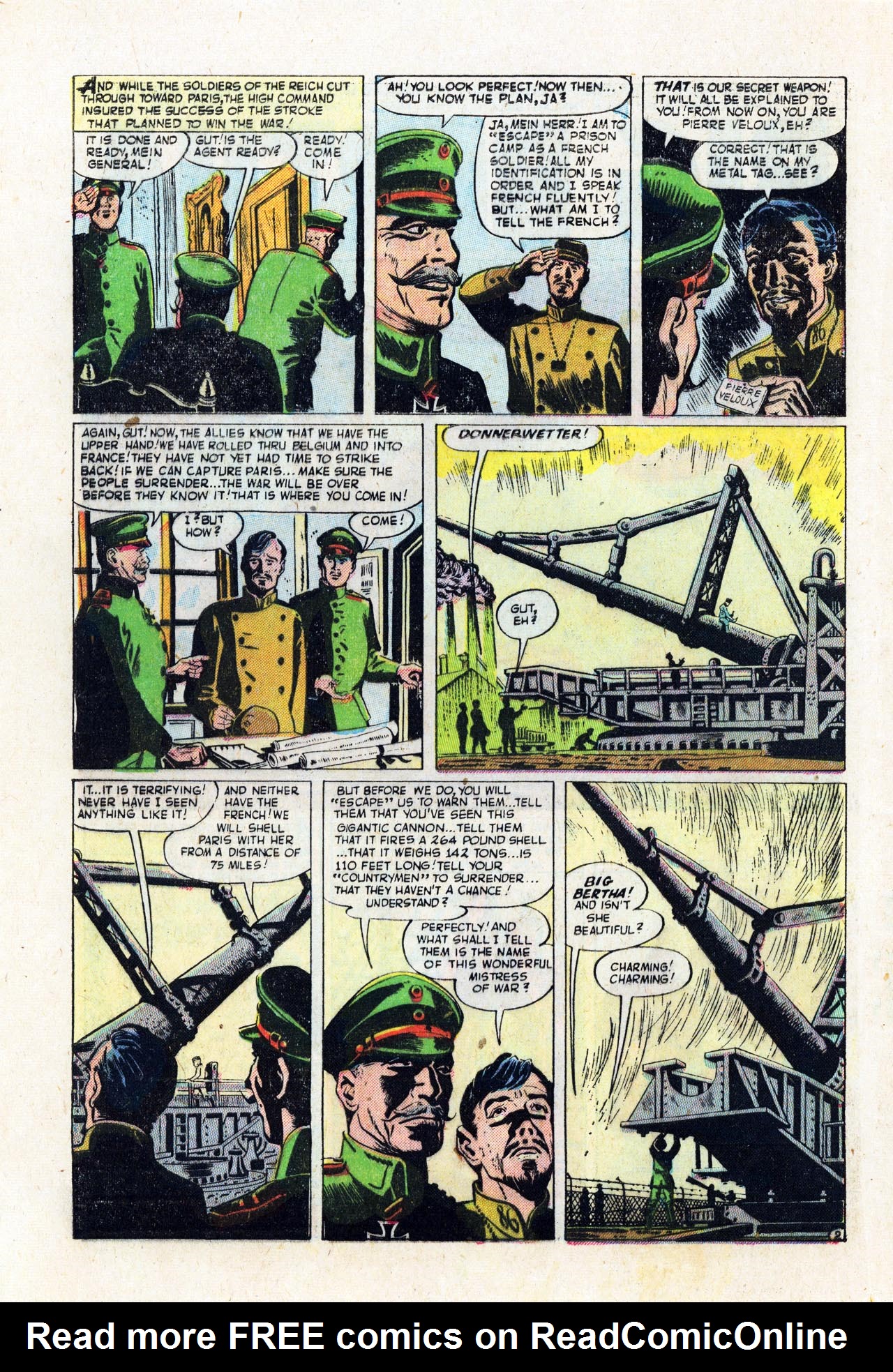 Read online War Action comic -  Issue #13 - 4