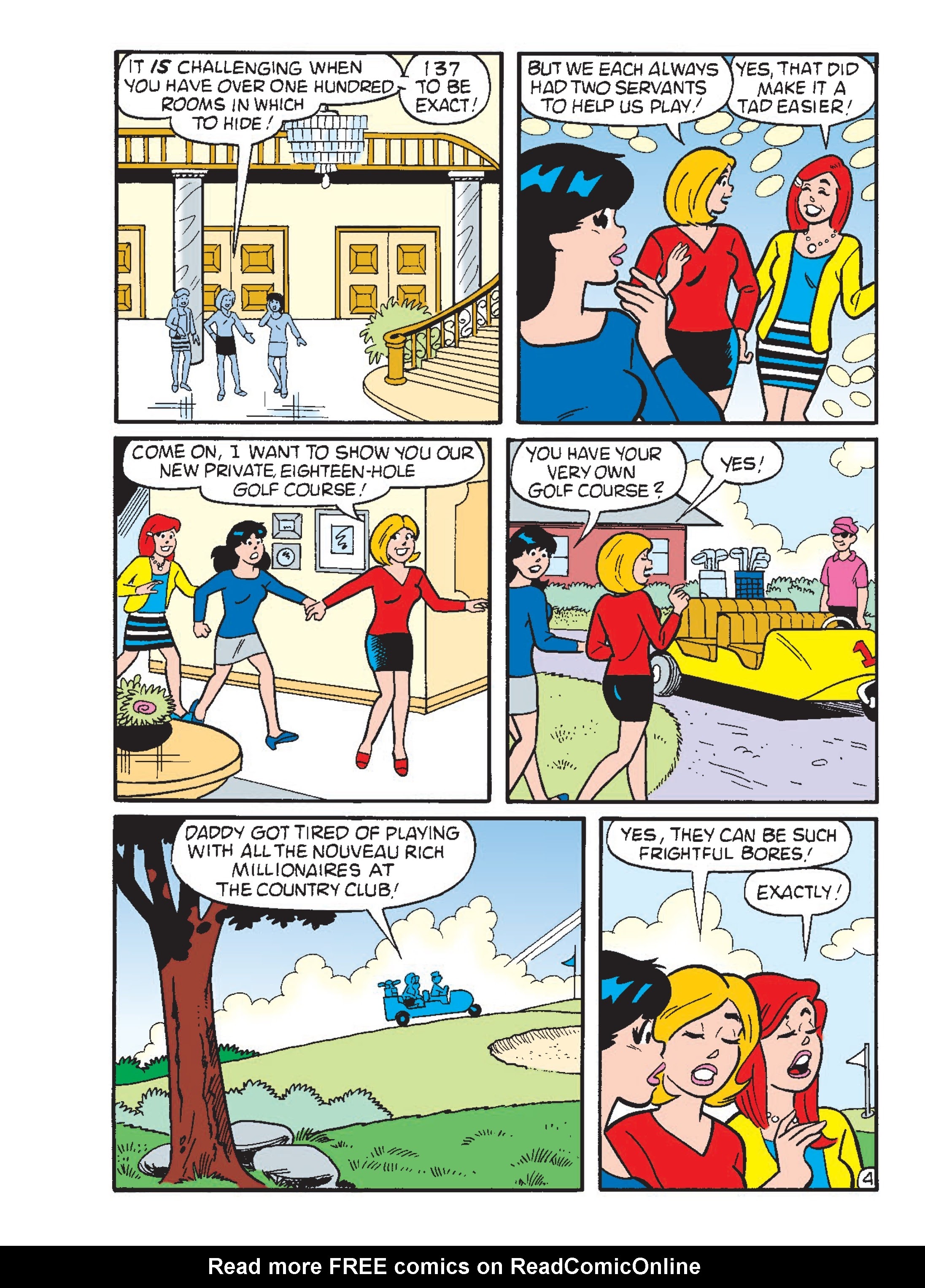 Read online Betty & Veronica Friends Double Digest comic -  Issue #256 - 186