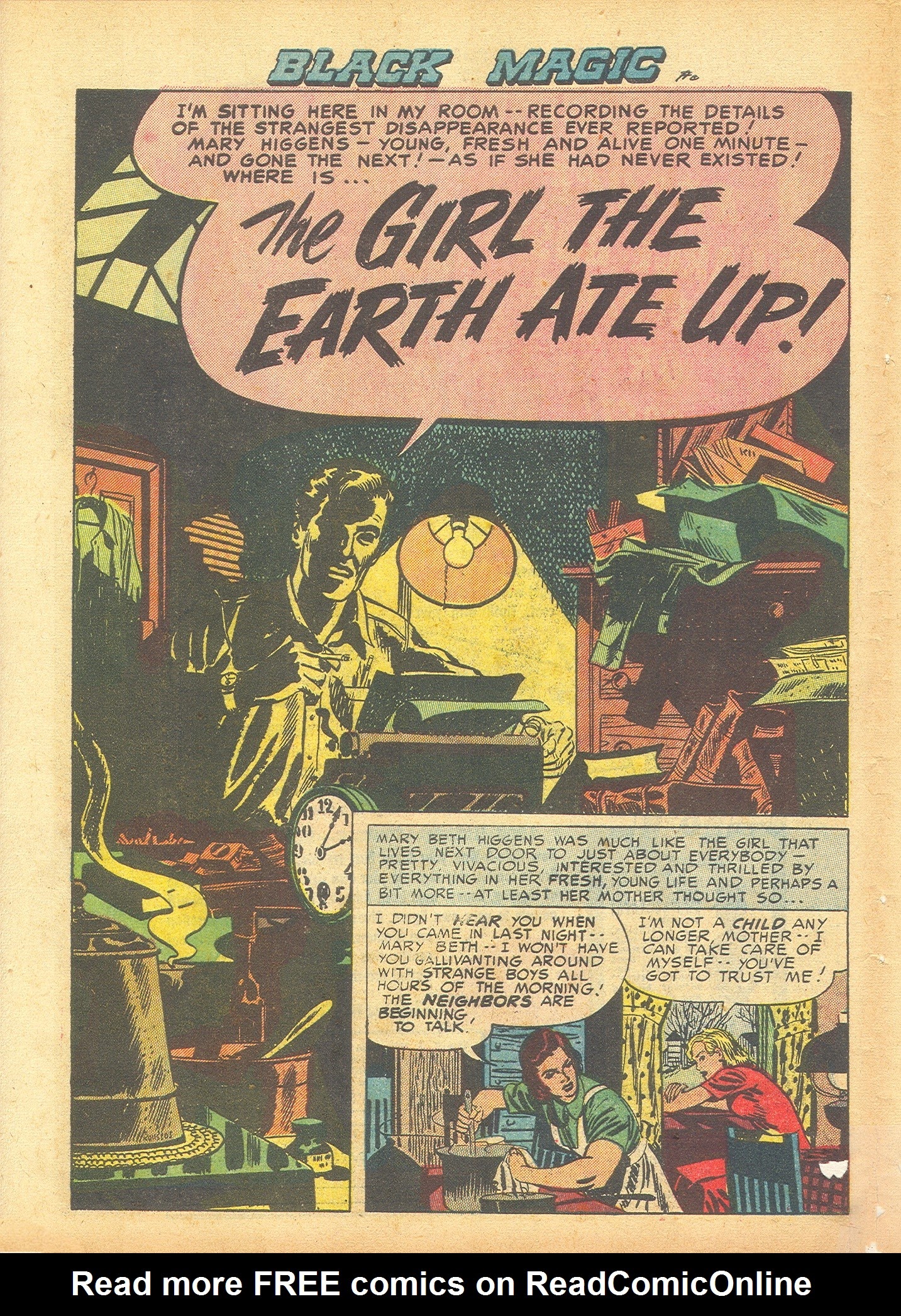 Read online Black Magic (1950) comic -  Issue #6 - 36