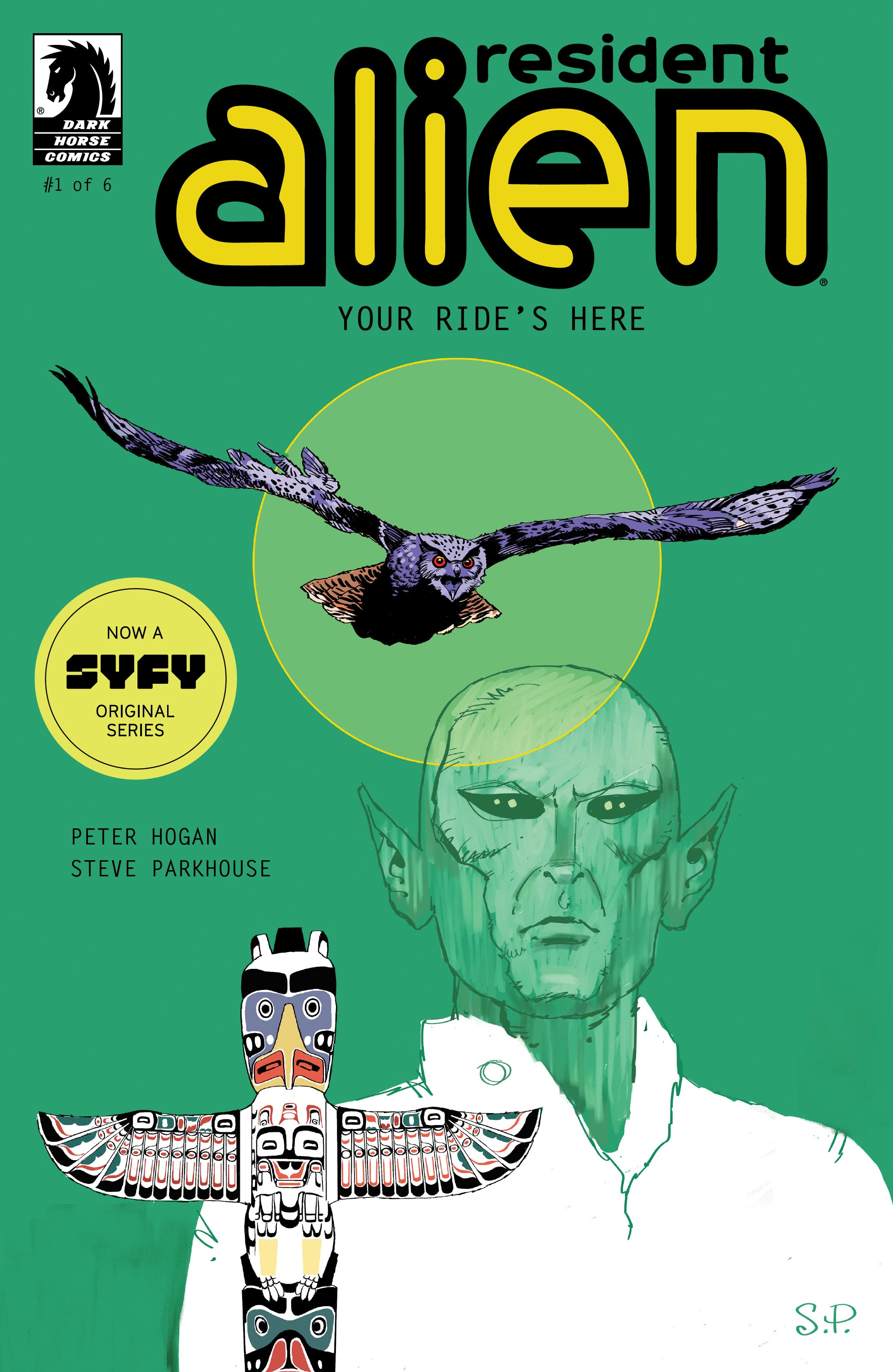 Read online Resident Alien: Your Ride's Here comic -  Issue #1 - 1