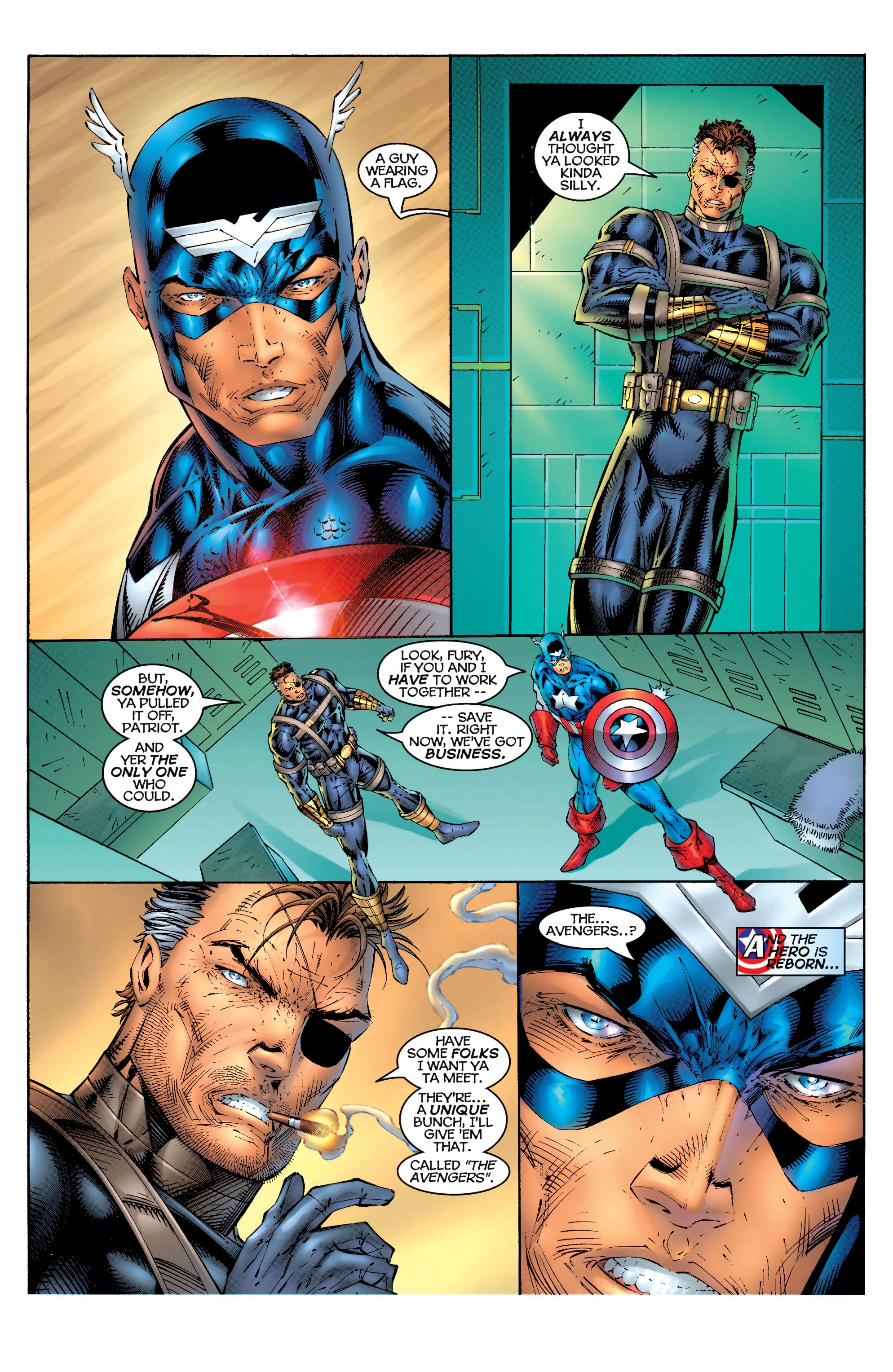 Read online Heroes Reborn: Captain America comic -  Issue # TPB (Part 1) - 88
