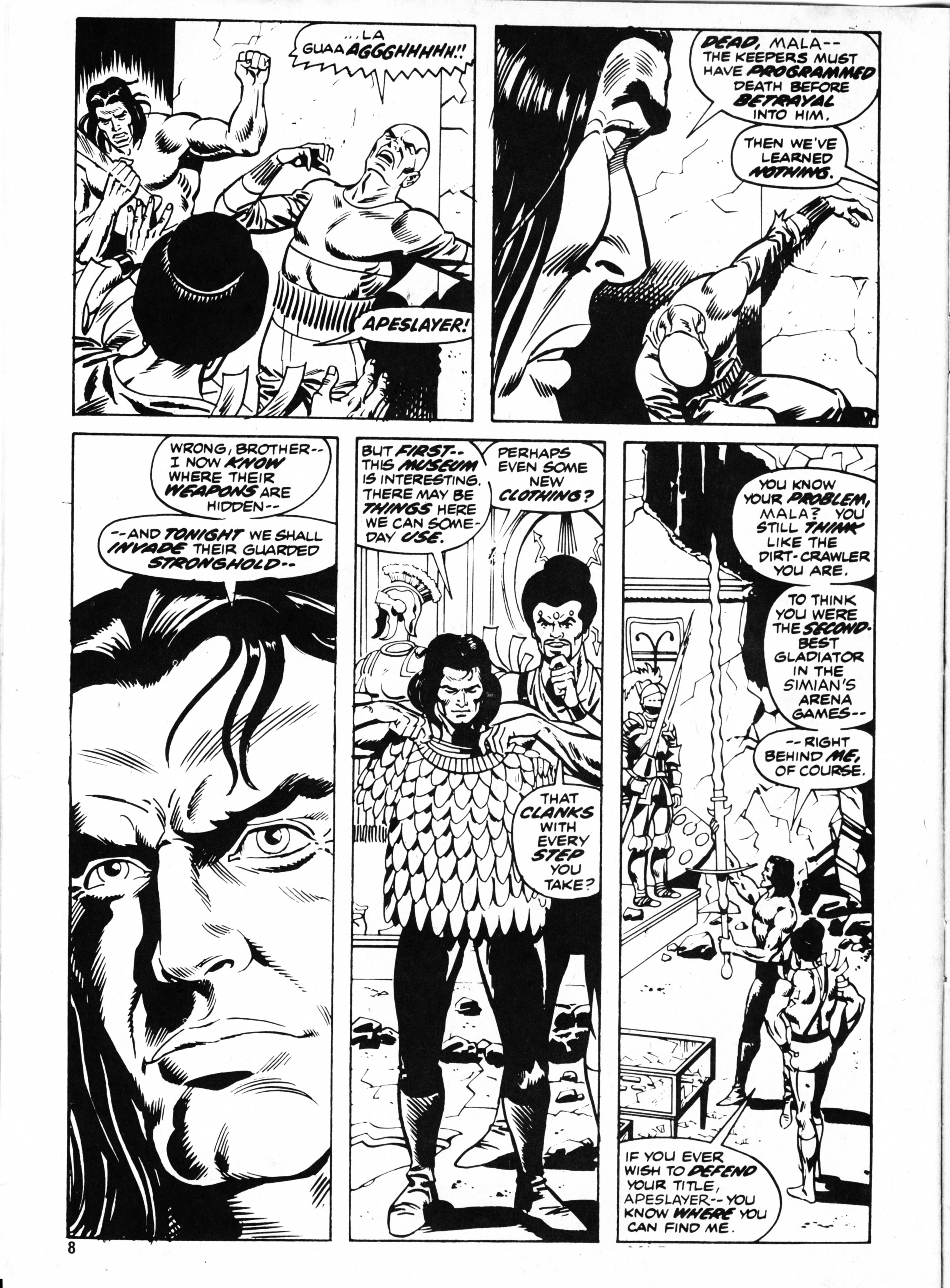 Read online Planet of the Apes (1974) comic -  Issue #27 - 8