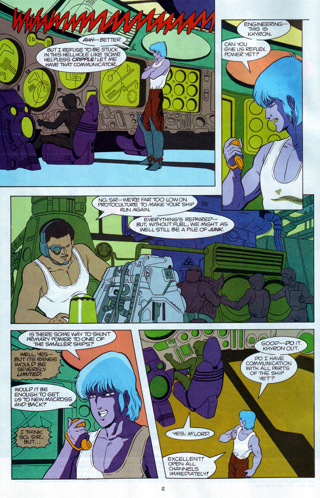 Read online Robotech The Macross Saga comic -  Issue #35 - 3