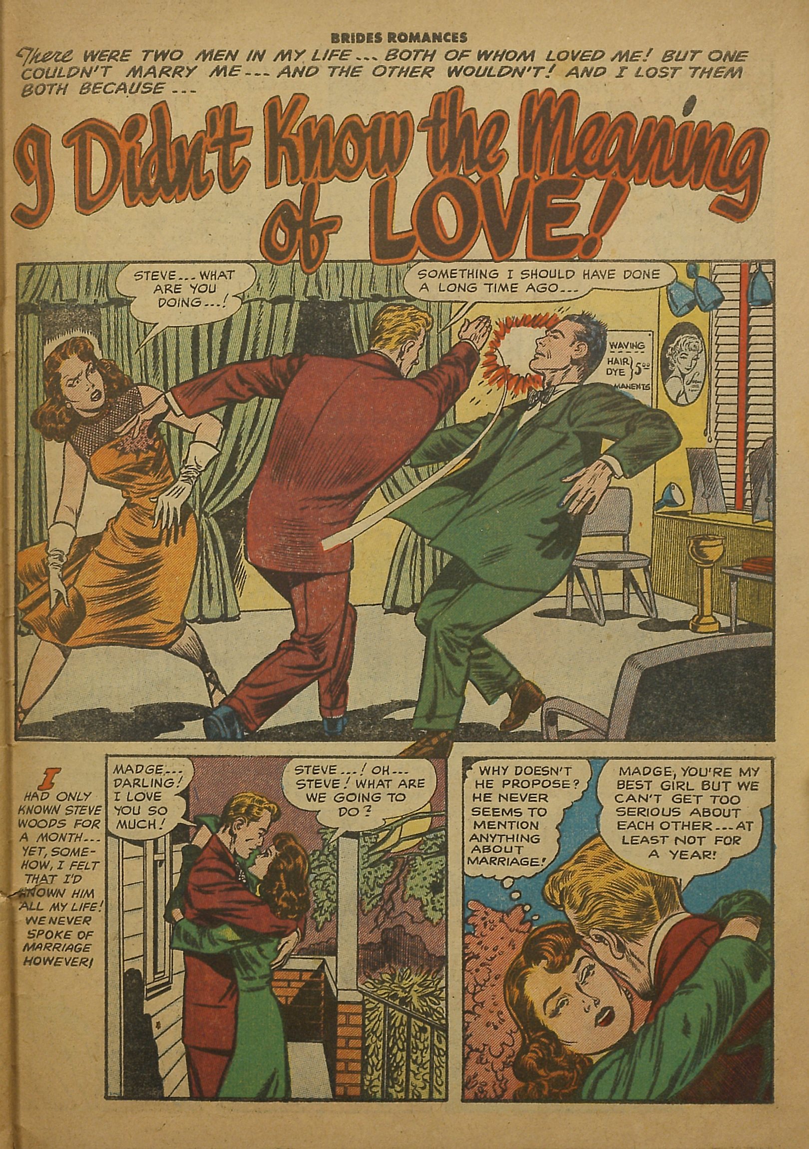 Read online Brides Romances comic -  Issue #16 - 27