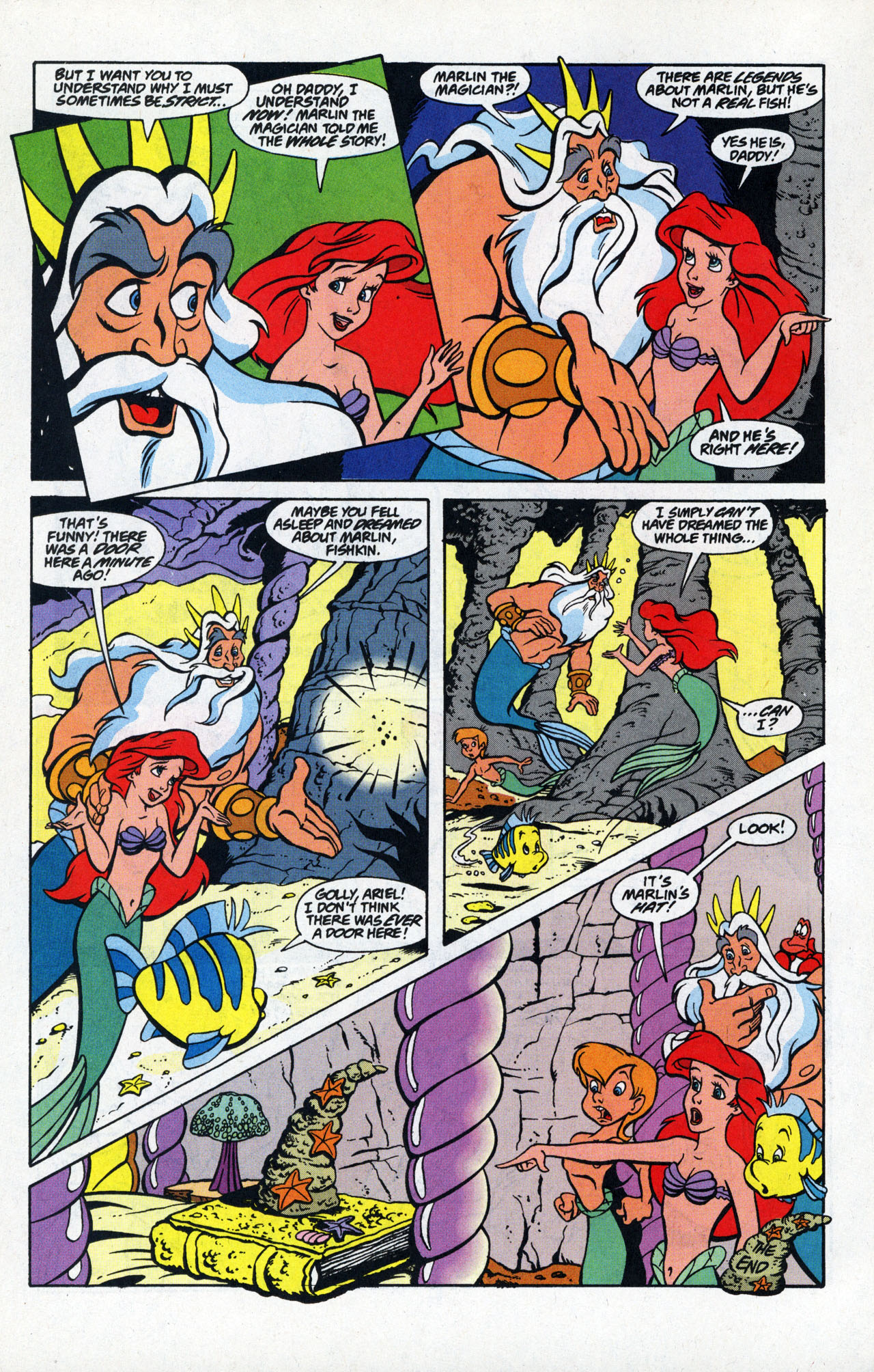 Read online Disney's The Little Mermaid comic -  Issue #12 - 28