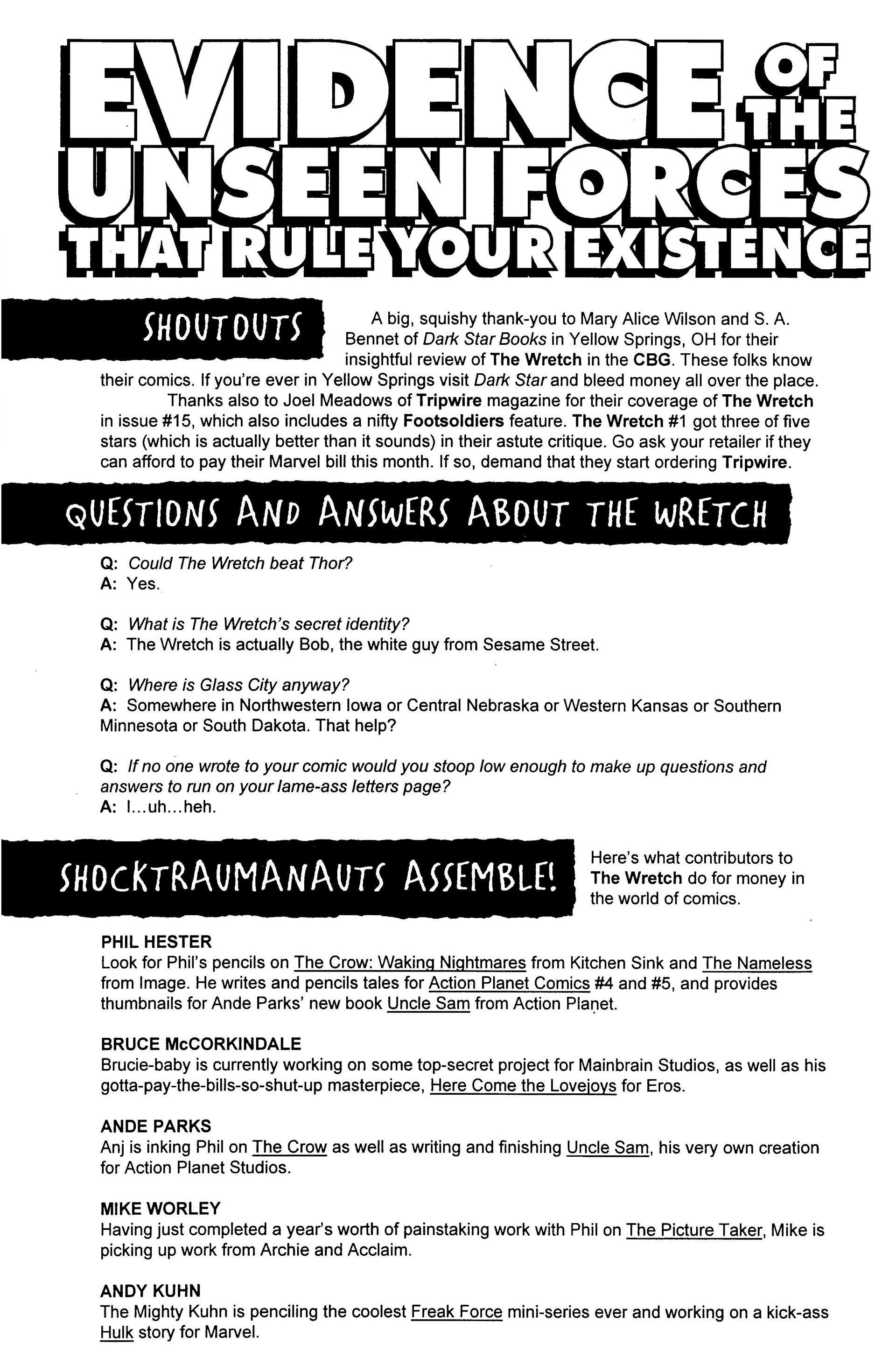 Read online Wretch (1996) comic -  Issue #3 - 31